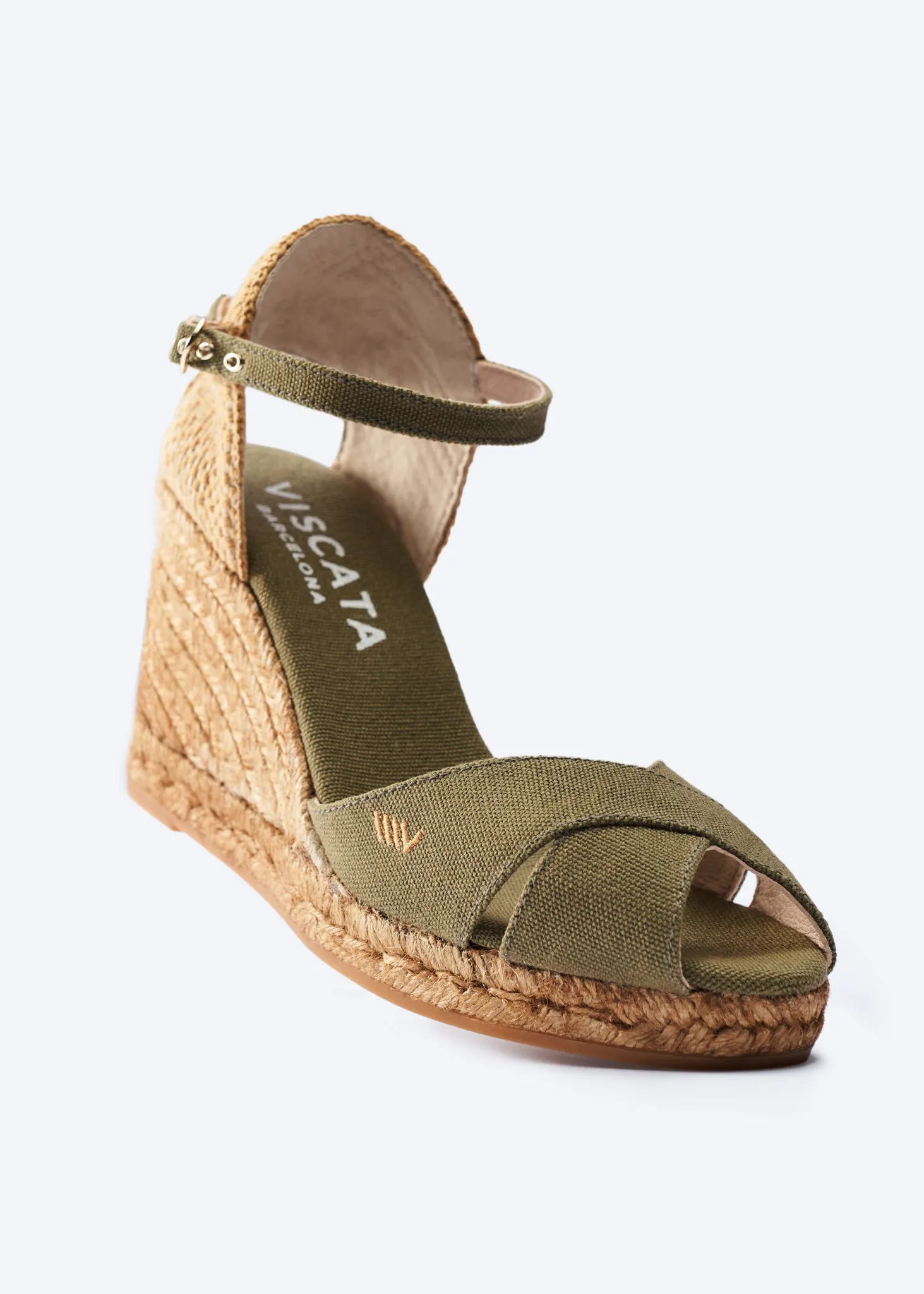 Aiguablava Limited Edition Canvas Espadrille Sandal Wedges