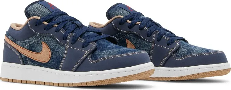 Air Jordan 1 Low SE GS Denim sneakers, blue