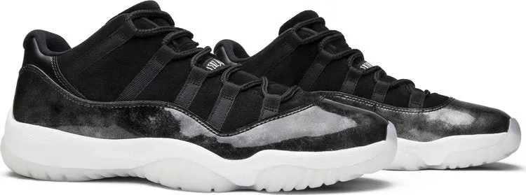 Air Jordan 11 Retro Low Barons Sneakers, Black