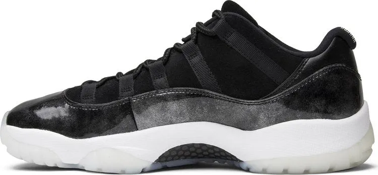 Air Jordan 11 Retro Low Barons Sneakers, Black