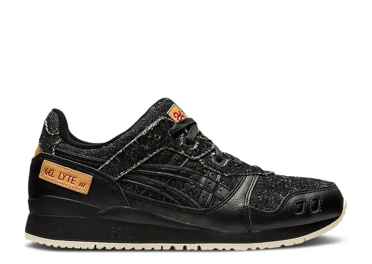 ASICS GEL LYTE 3 'DENIM PACK - BLACK' sneakers, black