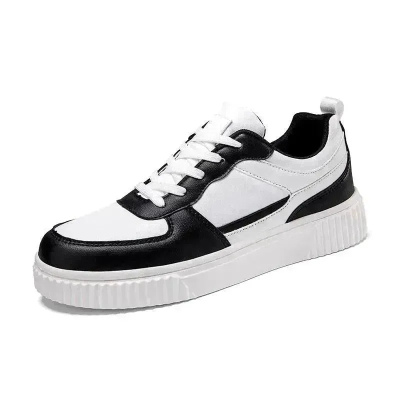 Autumn New Breathable White Shoes For Students Trendy All-Match Platform Sports Casual sneakers for men