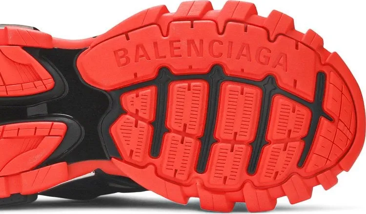 Balenciaga Track.2 Trainer Black Red Gray