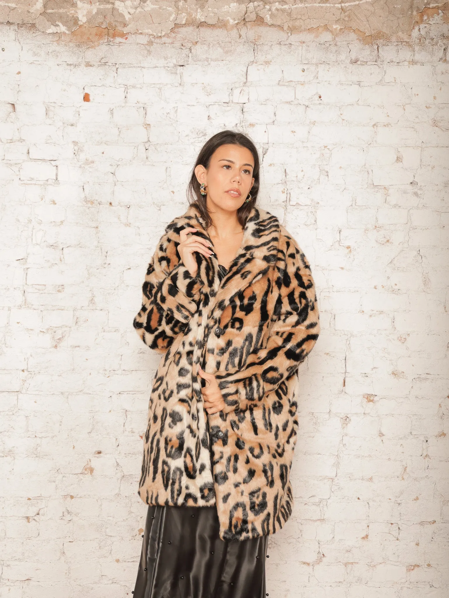 Bexley Leopard Fur Jacket