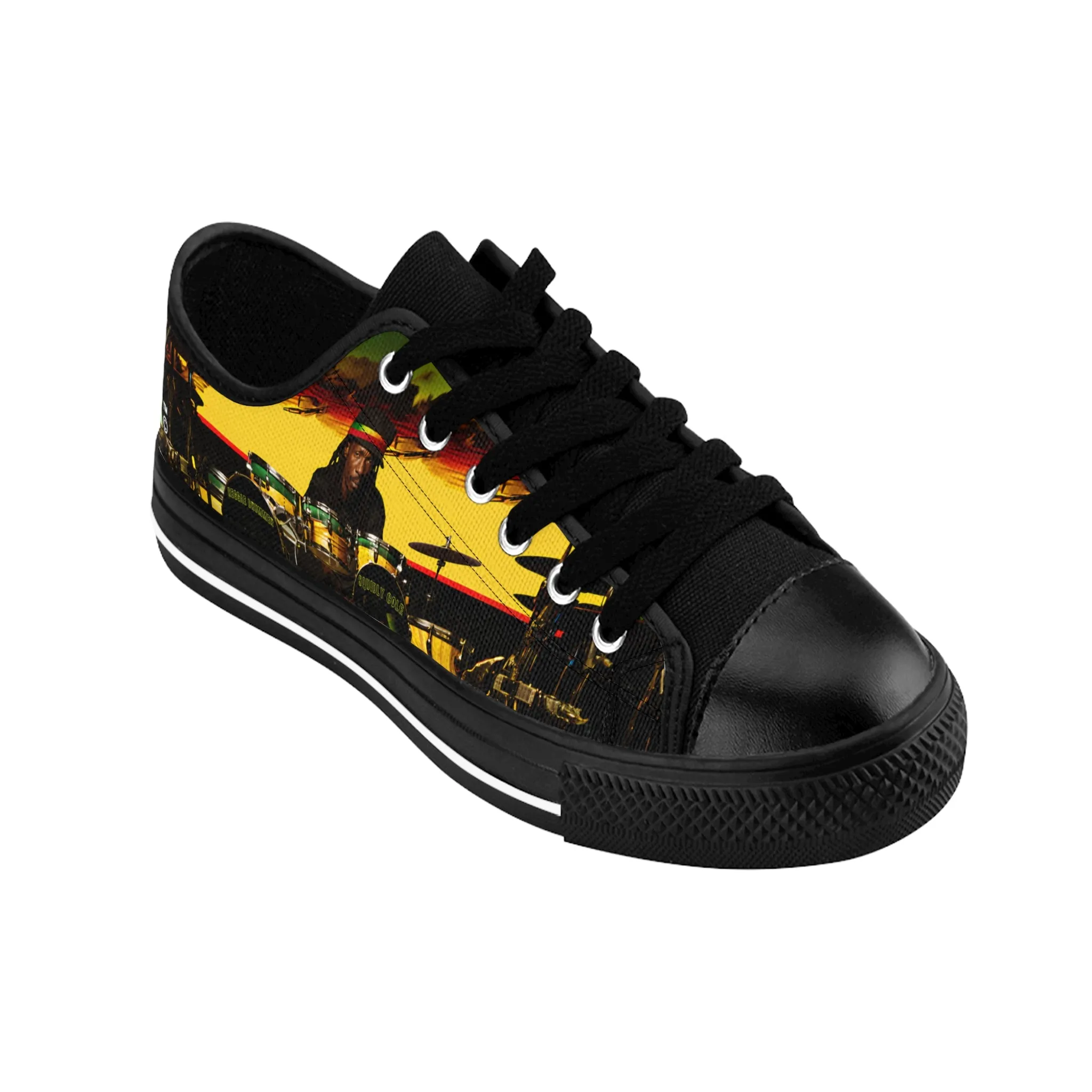 Black Shoes Official Squidly Cole Reggae Drummer Signature Series