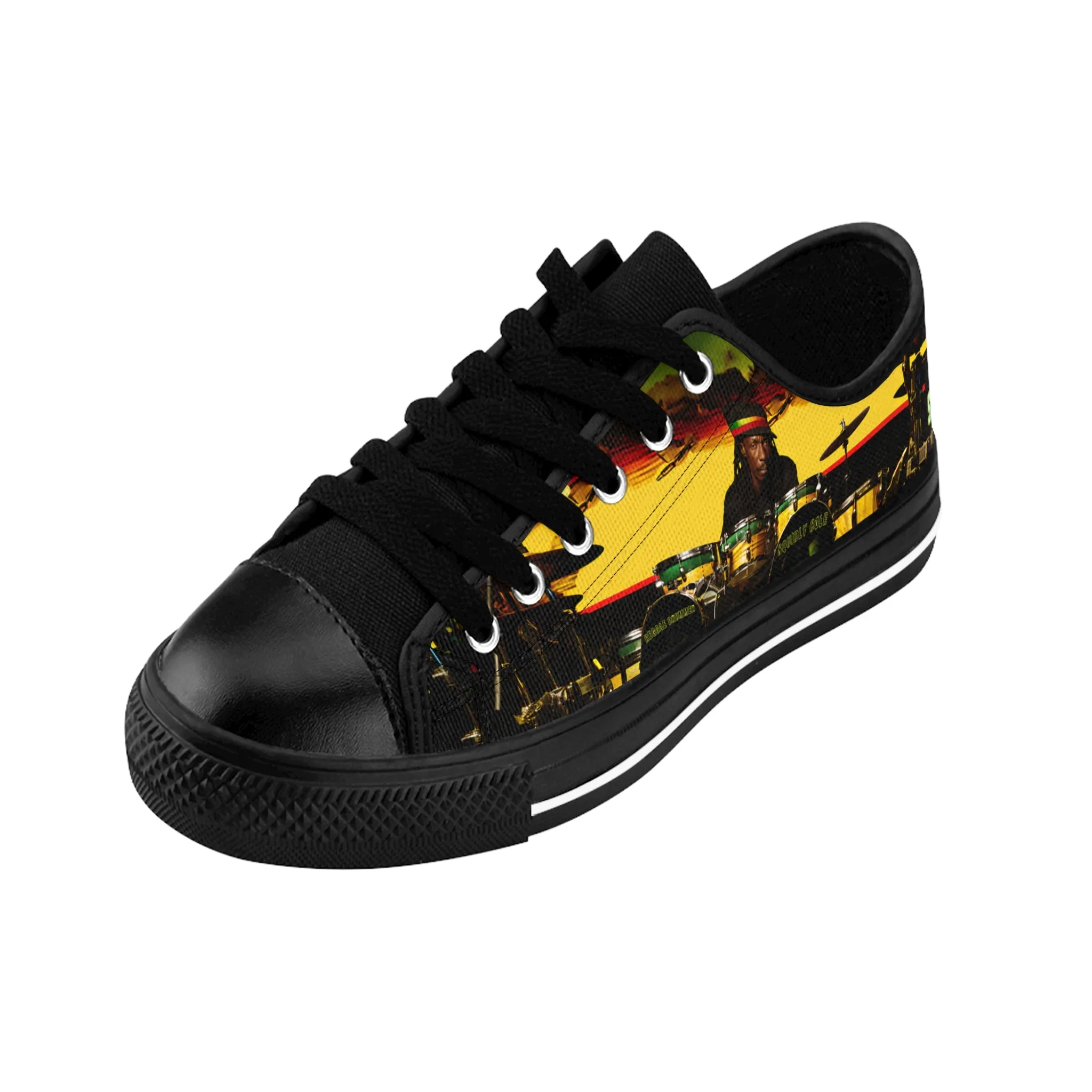 Black Shoes Official Squidly Cole Reggae Drummer Signature Series