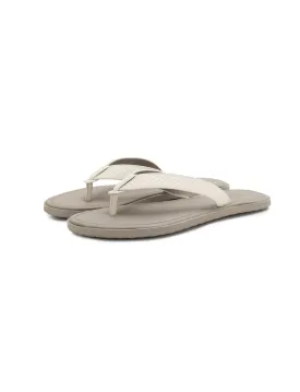 Bottega Veneta Leather Flip Flops