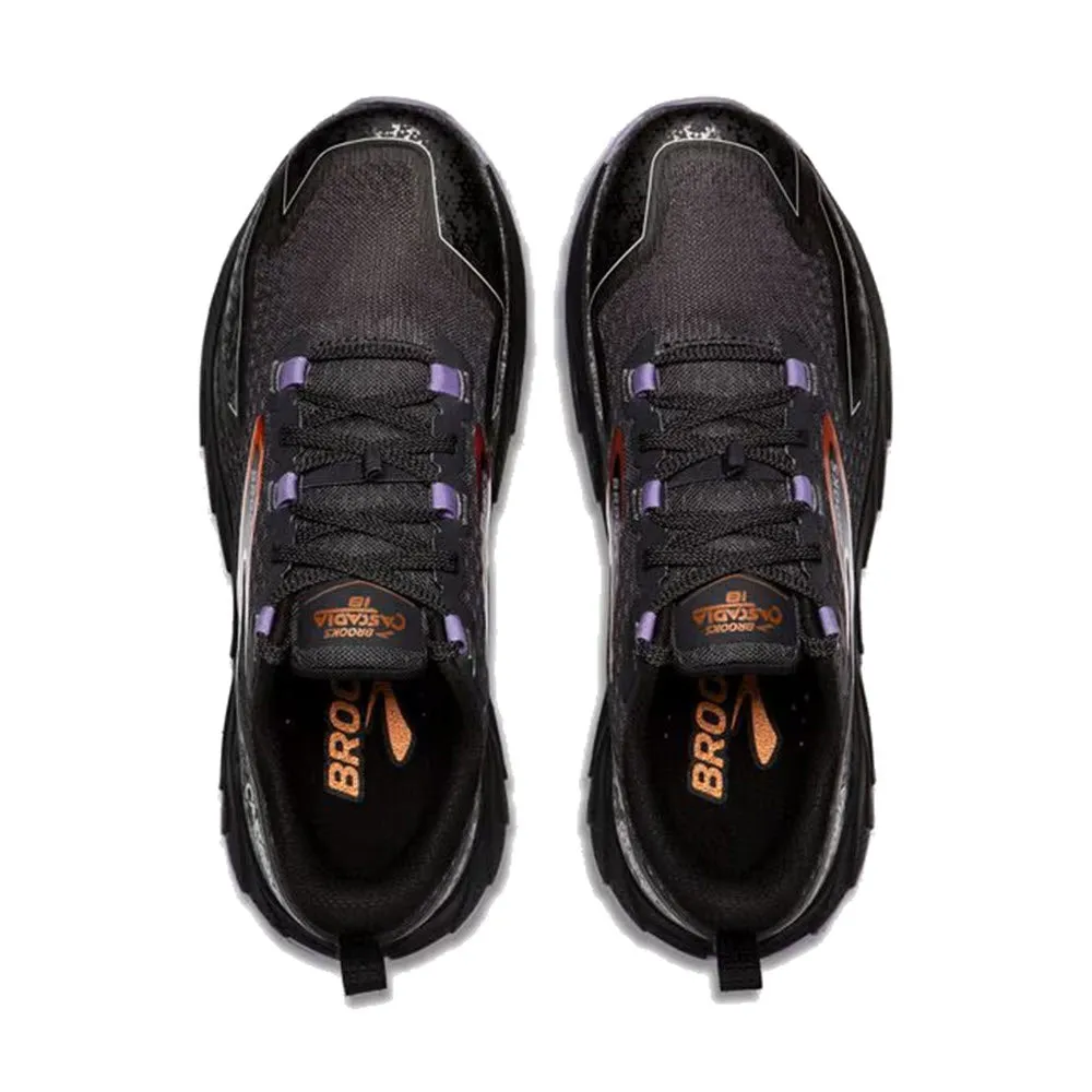 BROOKS CASCADIA 18 EBONY/SWEET LAVENDAR/COPPER - WOMENS