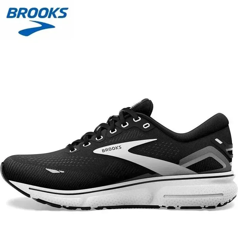 BROOKS Ghost 15 Oyster Alloy White Running Shoes Women Men Long-Distance Road Sport Training Casual Sneakers