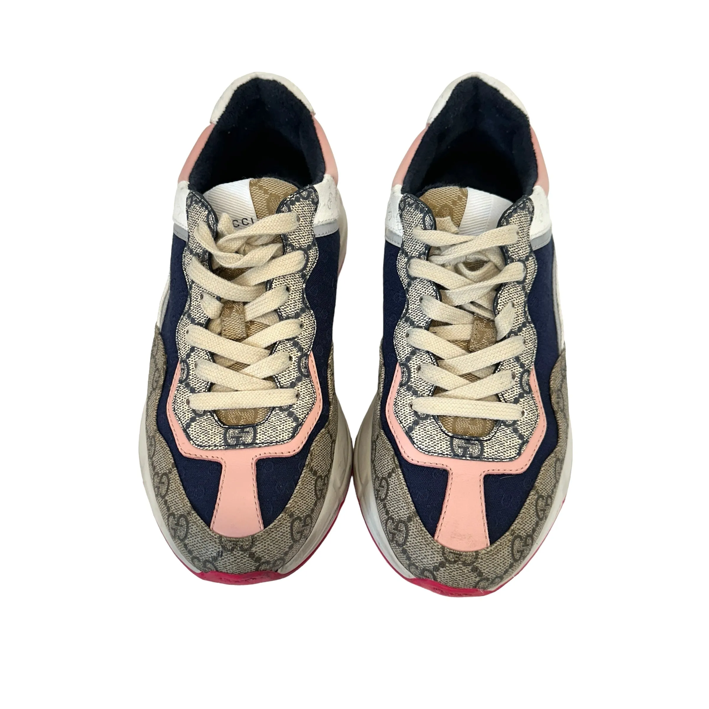 Chunky Monogram Sneakers - 7.5