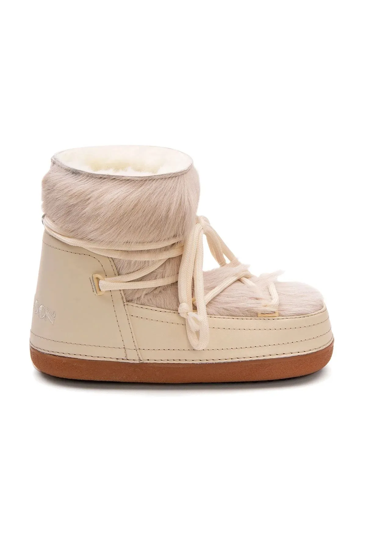 Cool Moon Women's Genuine Fur Snow Boot SCB 251316 Beige