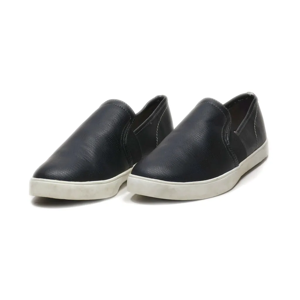 Dr. Scholl'S Slip Ons Leather Black Colour For Women