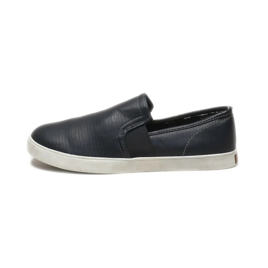 Dr. Scholl'S Slip Ons Leather Black Colour For Women