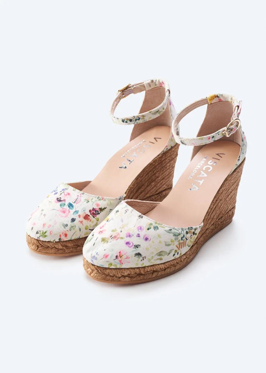 Estartit Limited Edition Canvas Espadrille Wedges