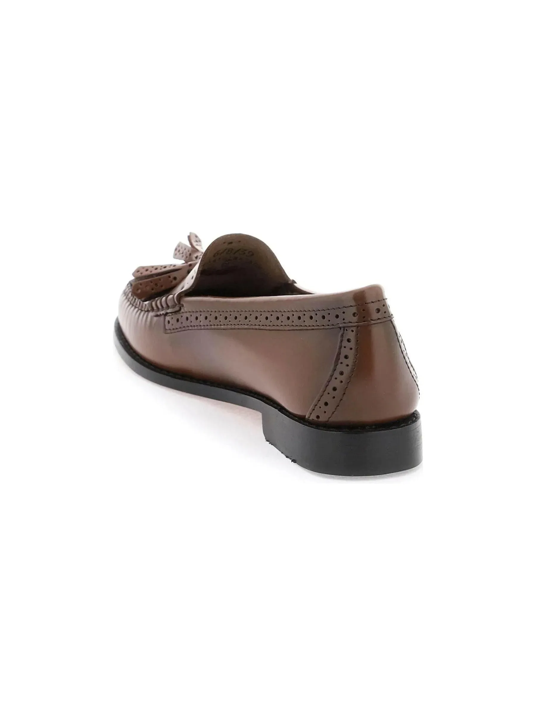 Estelle Tassel Leather Loafers