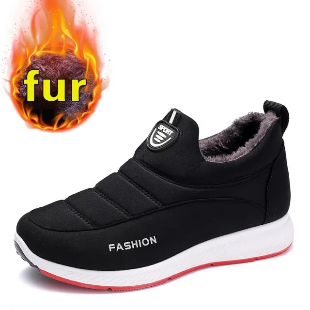 FAUX FUR WOMEN SNEAKERS