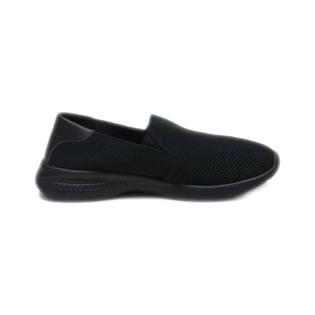 Fila Slip Ons Fabric Black Colour For Women