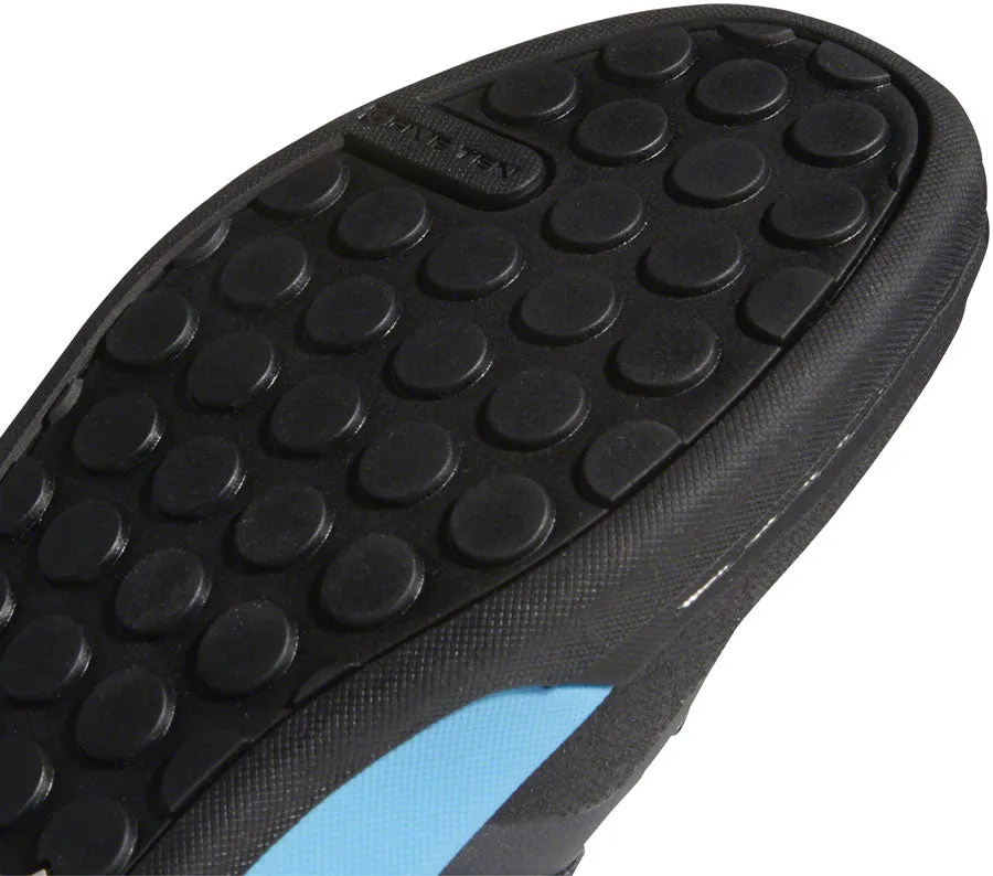 Five Ten Freerider Pro Flat Shoe - Women's, Carbon/Shock Cyan/Black