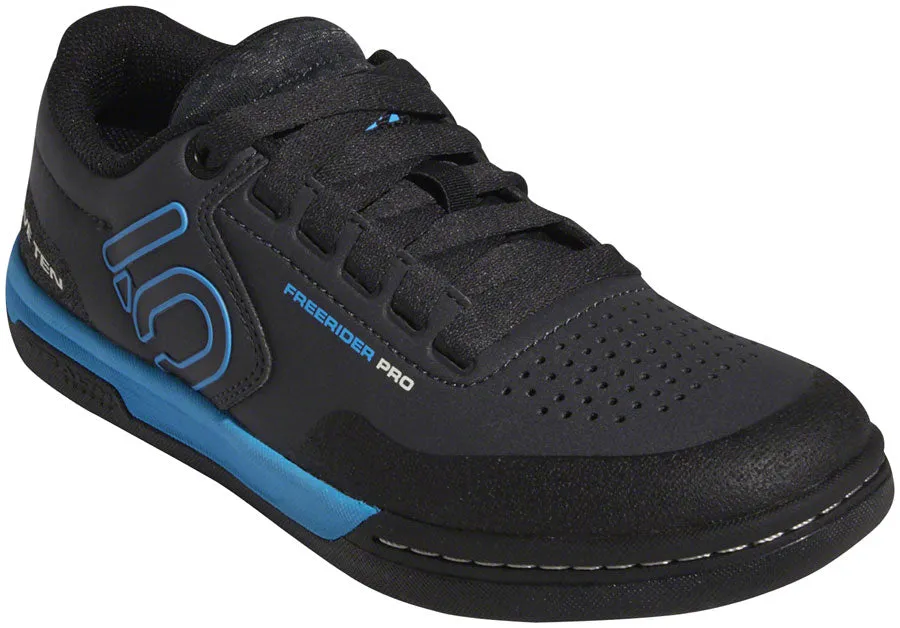 Five Ten Freerider Pro Flat Shoe - Women's, Carbon/Shock Cyan/Black