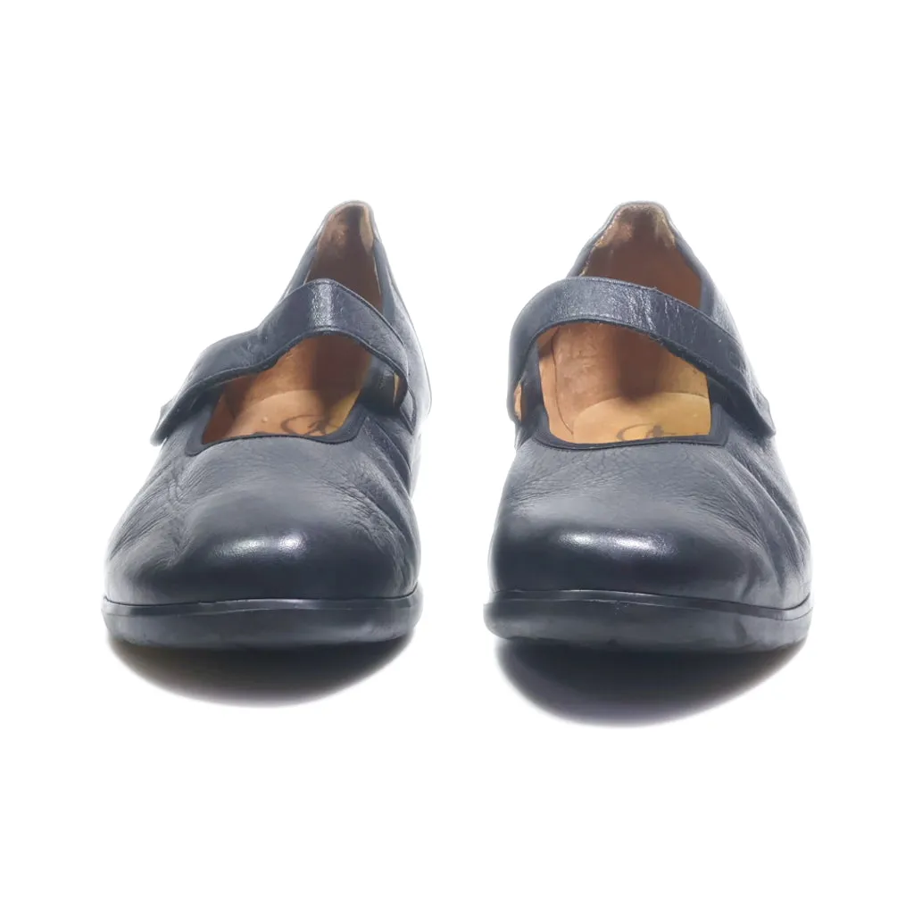 Ganter Loafers Leather Black Colour For Women