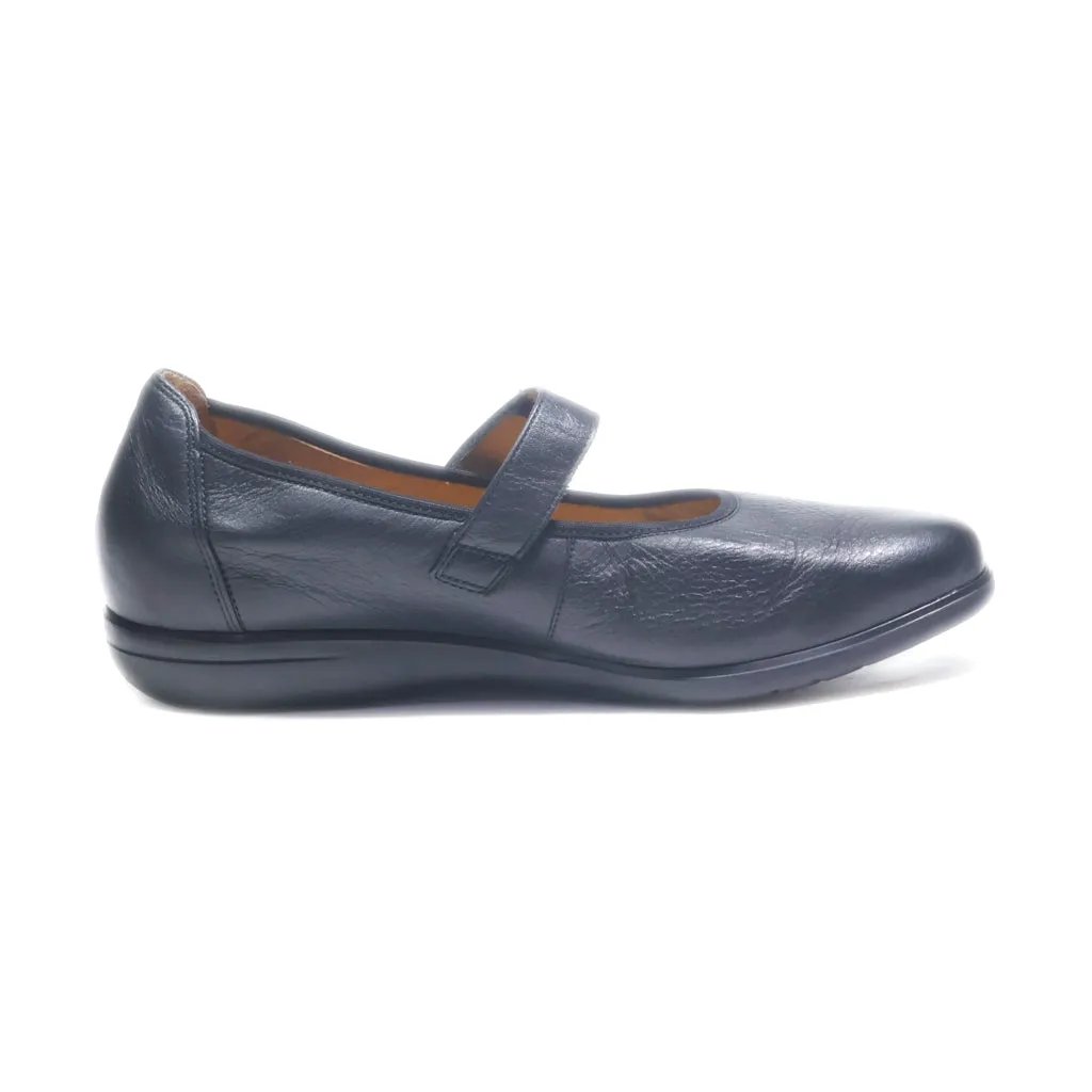 Ganter Loafers Leather Black Colour For Women