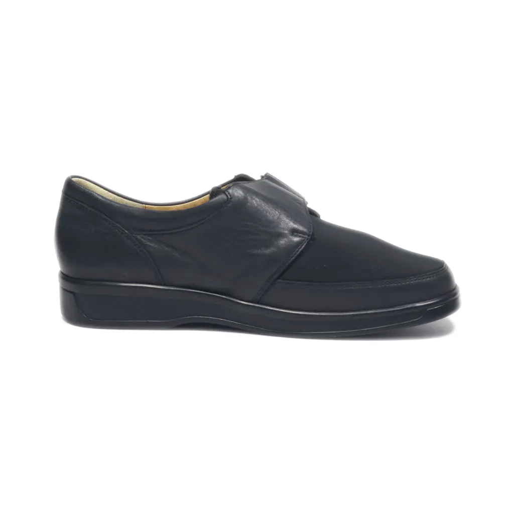 Ganter Slip Ons Leather Black Colour For Women