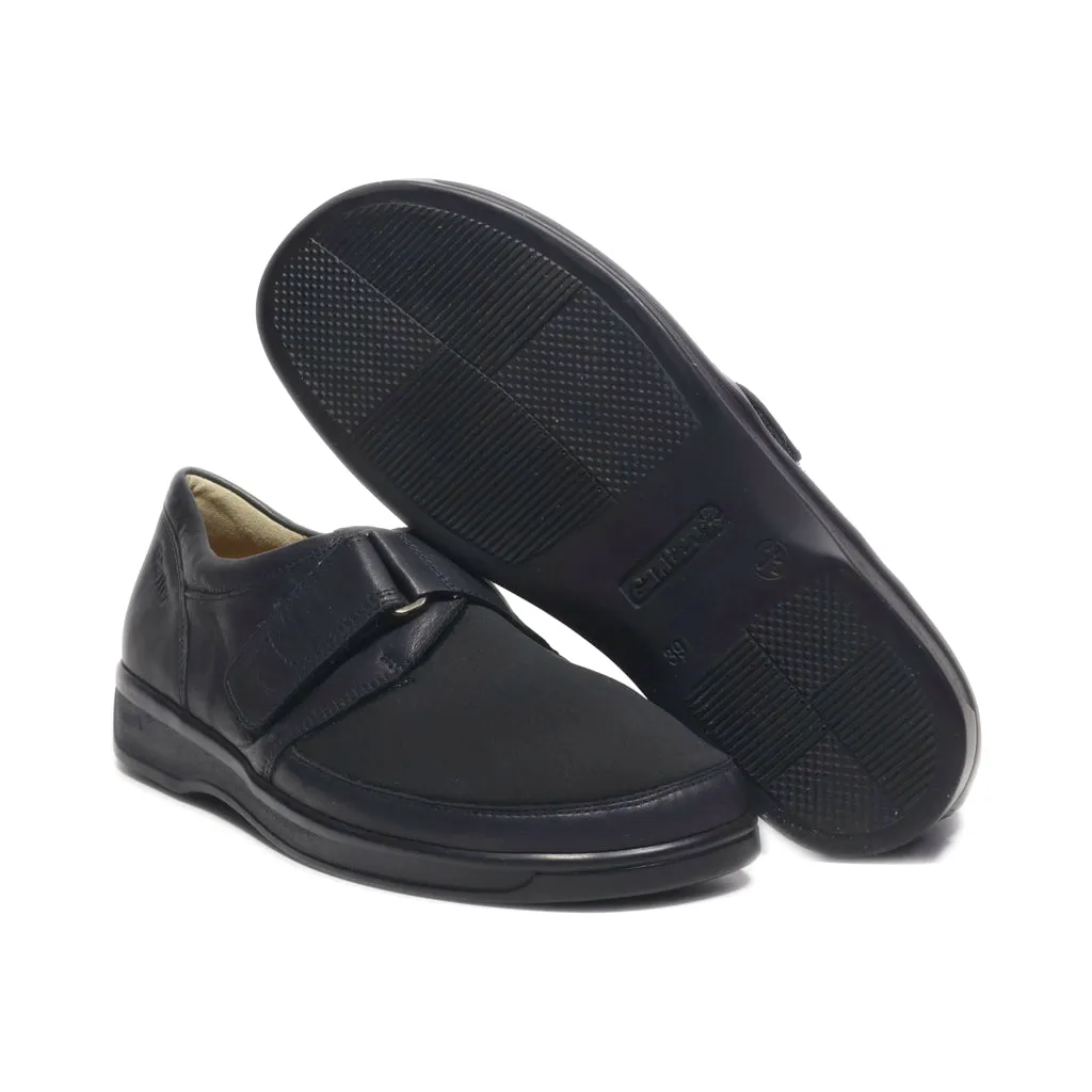 Ganter Slip Ons Leather Black Colour For Women