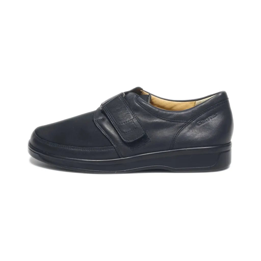 Ganter Slip Ons Leather Black Colour For Women