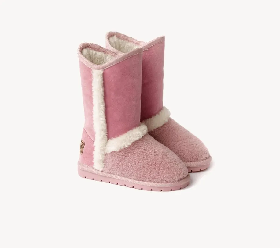 Girls Eskimo Winter Boots - Lemonade Pink