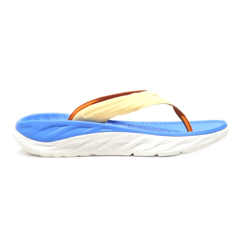 Hoka Flip Flops Leather Multicolour Colour For Men