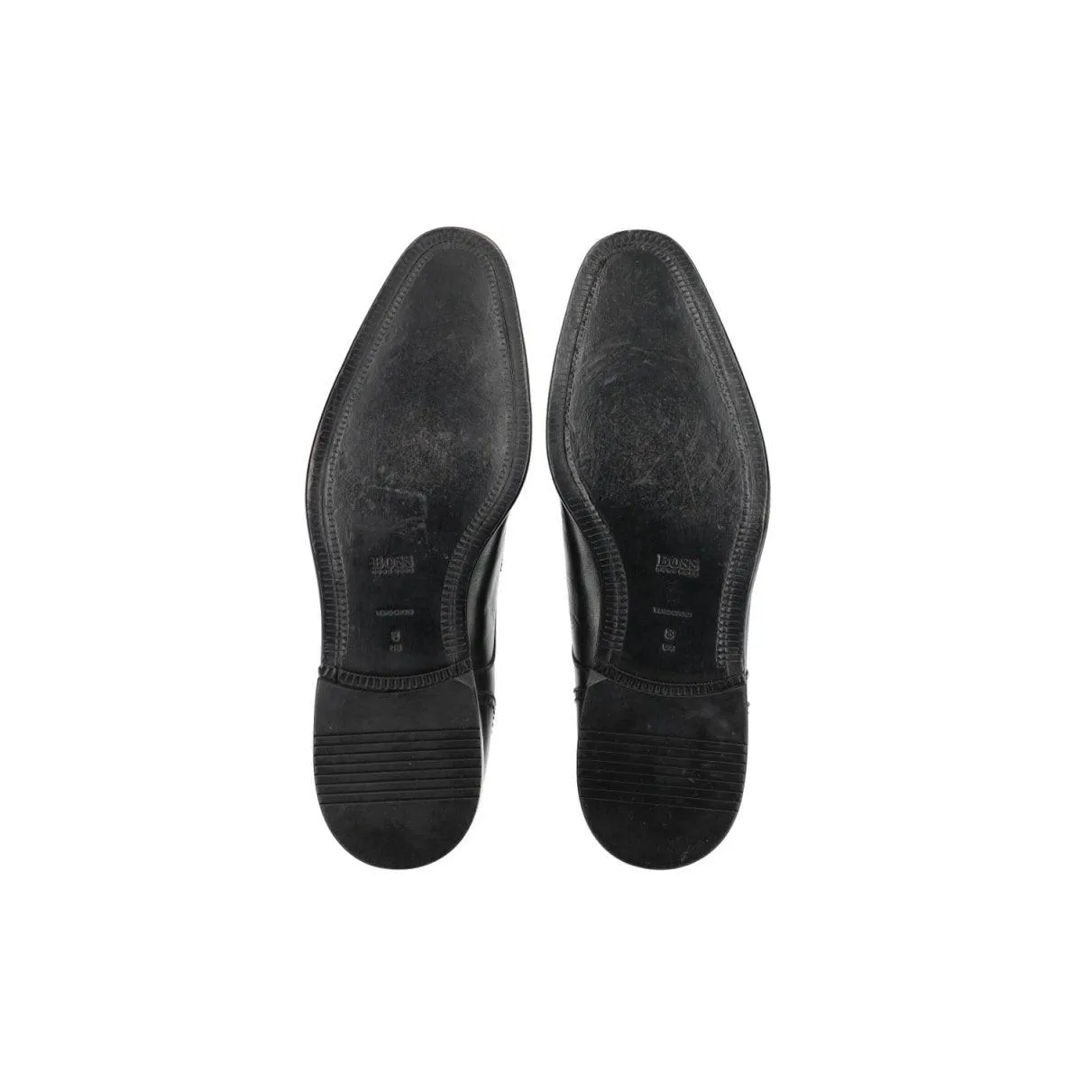 Hugo Boss Loafers Leather Black Colour For Men