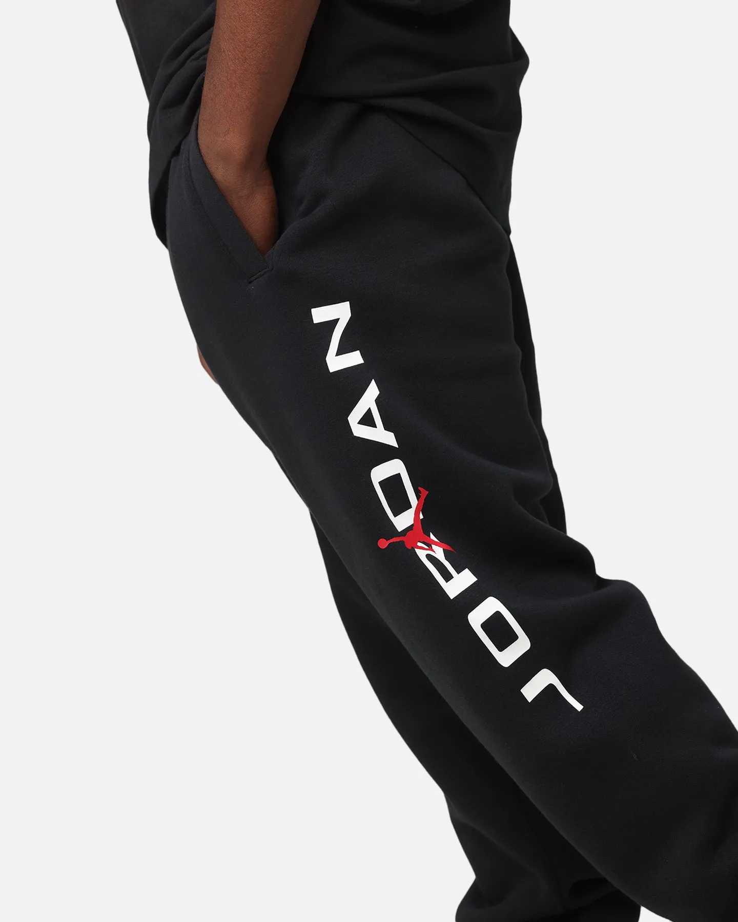 Jordan Jumpman Essentials Air Stretch Fleece Pants Black