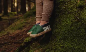 Kids Espadrille Shoes - Leopard Print