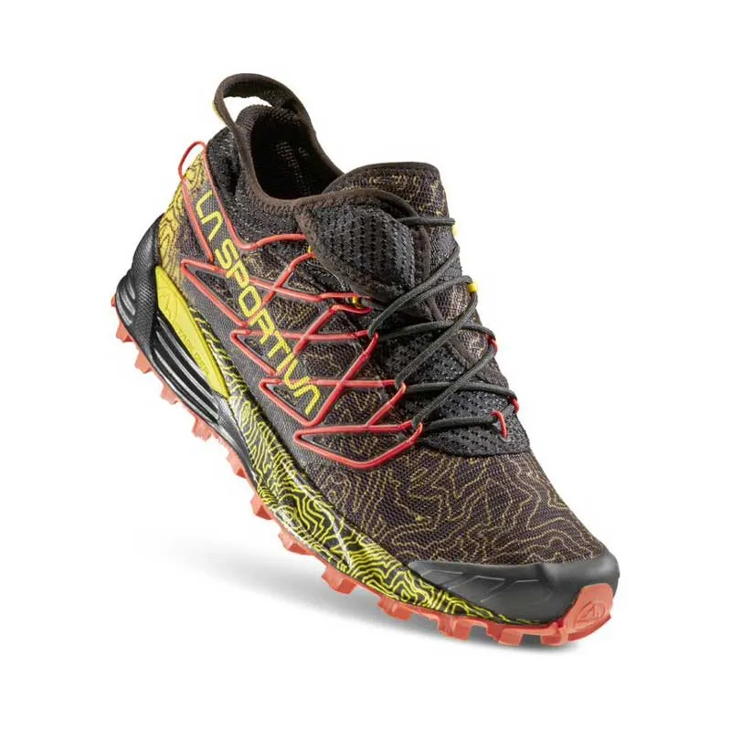 La Sportiva Mutant II Mens Trail Running Shoe - Black/Yellow