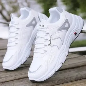 Leather  Non-slip Running Shoes