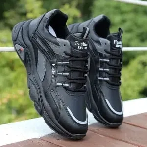 Leather  Non-slip Running Shoes