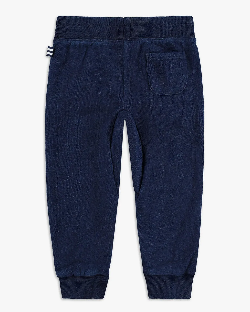 Little Boy Indigo Double Knit Jogger