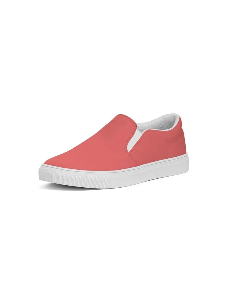 Midtone Red Slip-On Canvas Sneakers | Women's | C0M80Y60K0