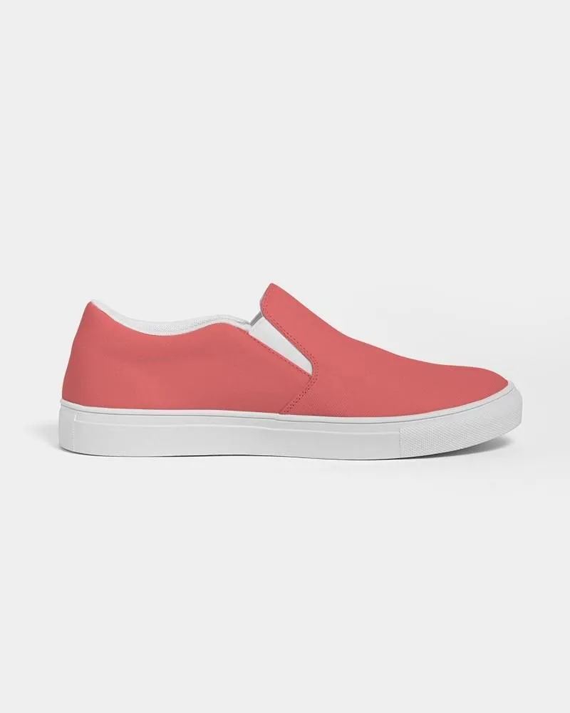 Midtone Red Slip-On Canvas Sneakers | Women's | C0M80Y60K0