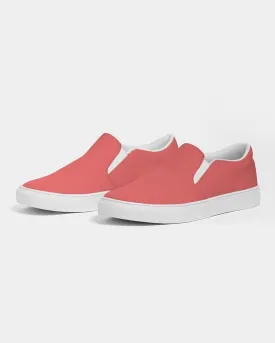 Midtone Red Slip-On Canvas Sneakers | Women's | C0M80Y60K0