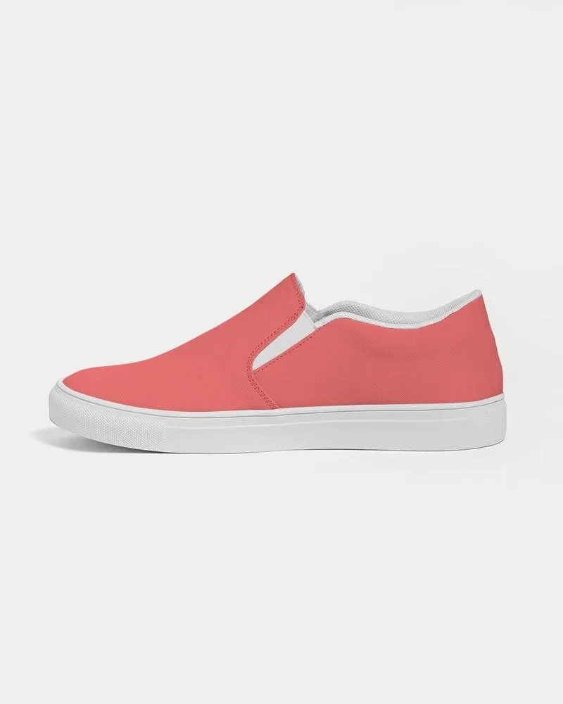 Midtone Red Slip-On Canvas Sneakers | Women's | C0M80Y60K0