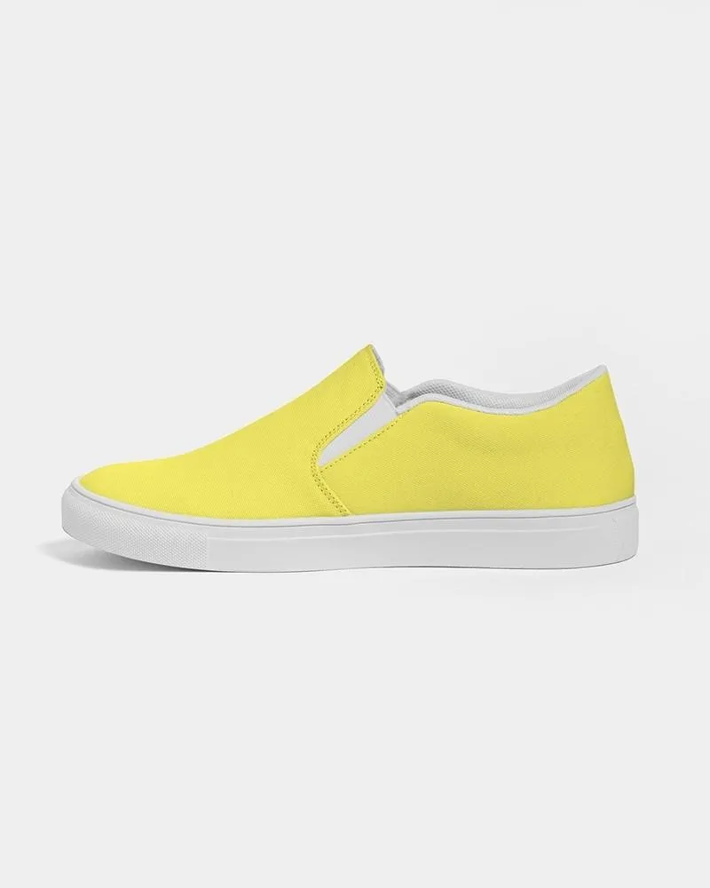 Midtone Yellow Slip-On Canvas Sneakers | Men's | C0M0Y80K0