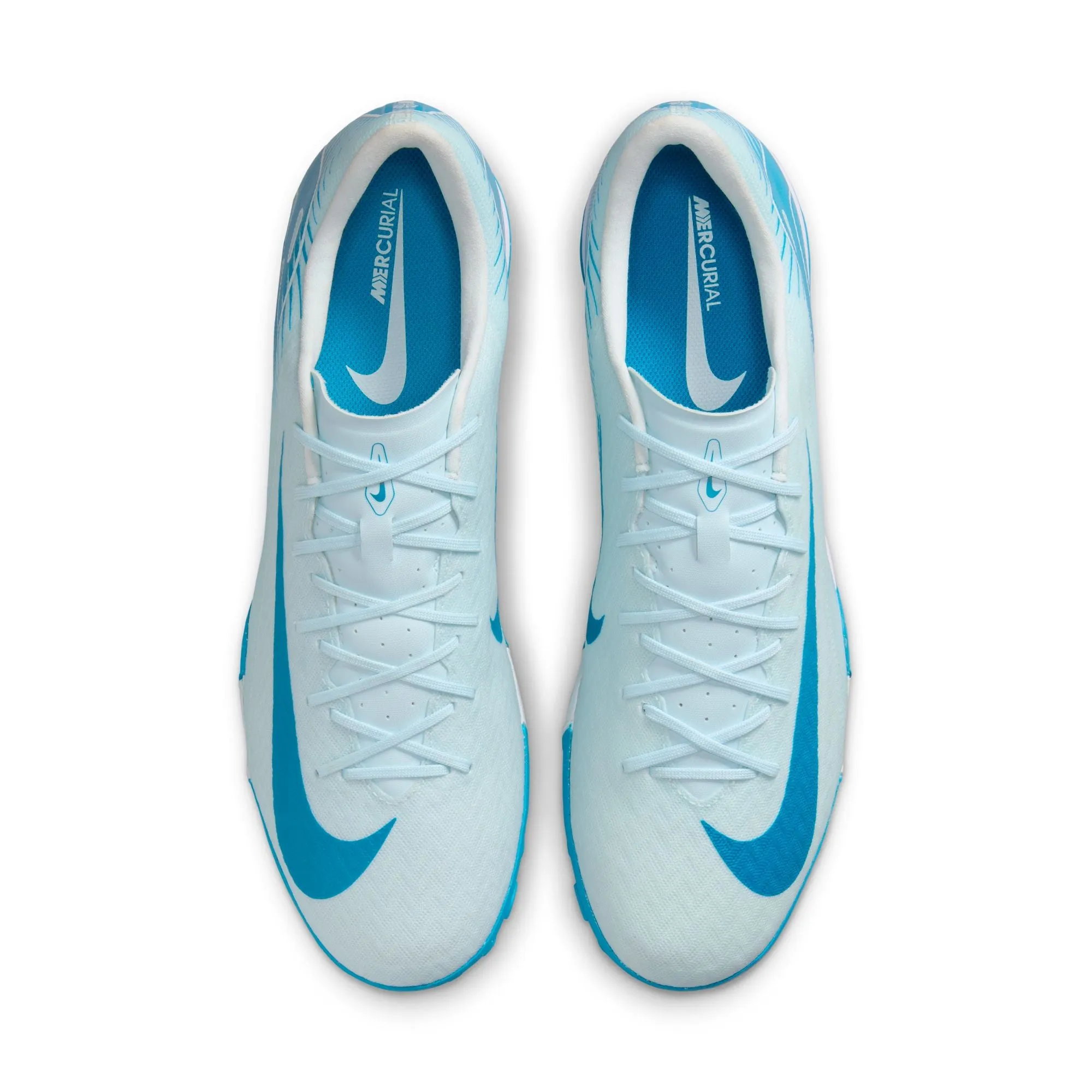 Nike Mercurial Vapor 15 Academy TF Turf Soccer Shoes - Glacier Blue/Blue Orbit