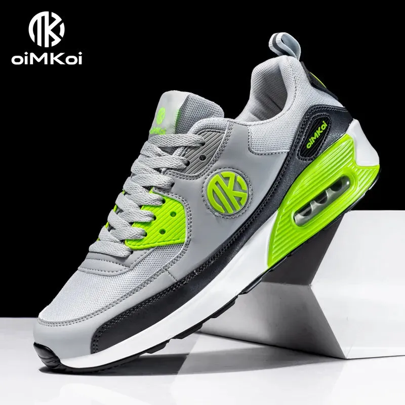 OIMKOI running on clouds comfy sneakers Breathable Mesh Running Shoes