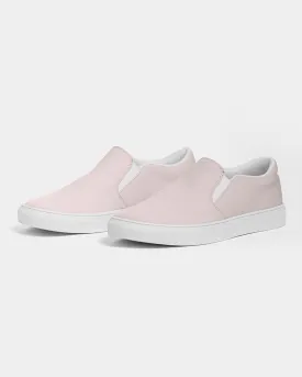 Pale Pink Slip-On Canvas Sneakers | Women's | Bright Pale Pink | C0M10Y5K0