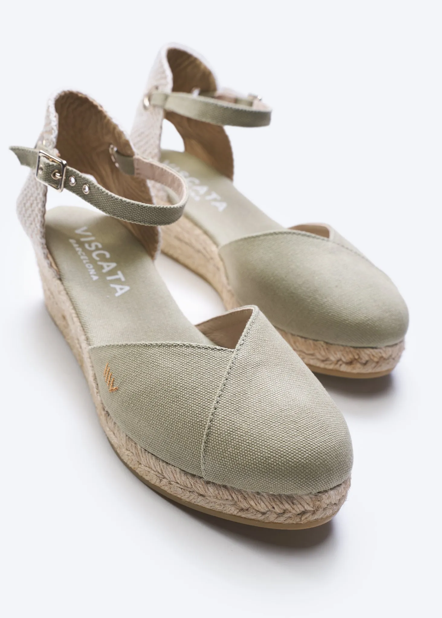 Pubol Limited Edition Canvas Espadrille Wedges