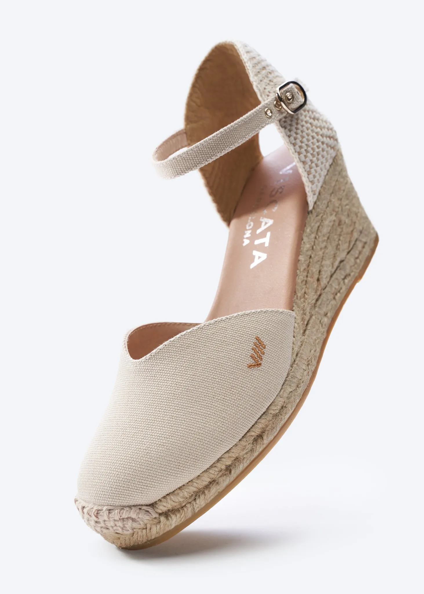 Reus Canvas Espadrille Wedges