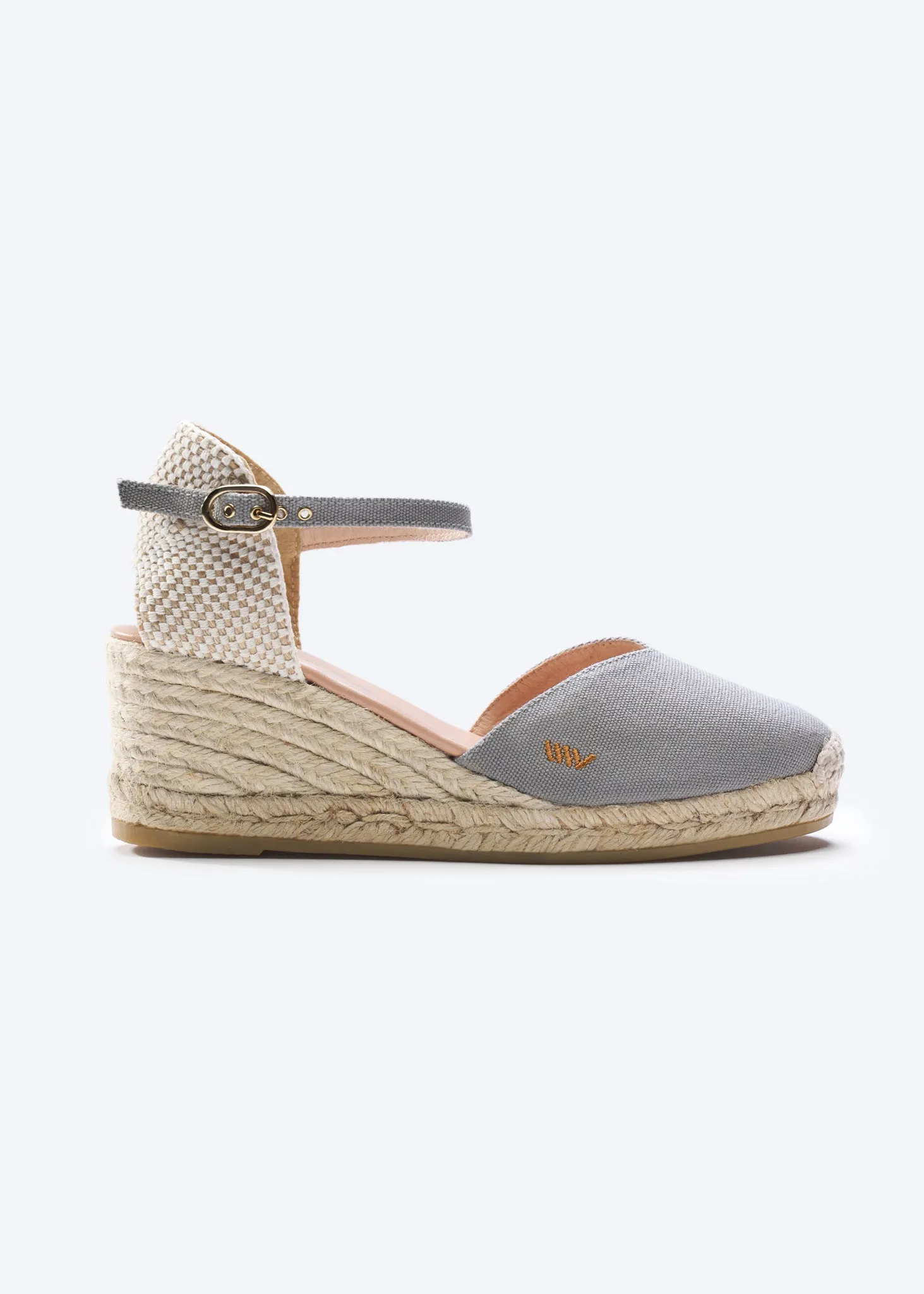 Reus Canvas Espadrille Wedges