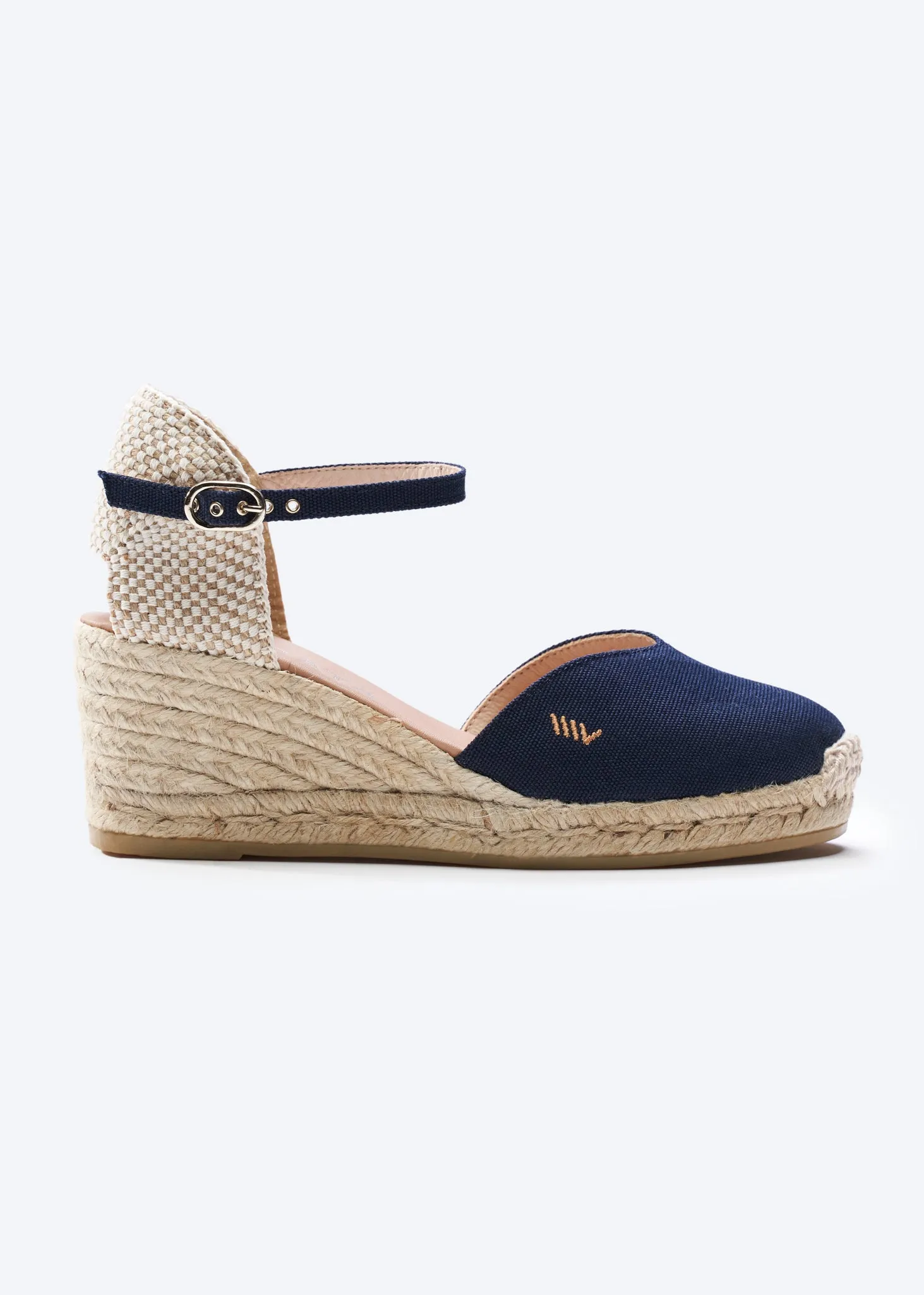 Reus Canvas Espadrille Wedges