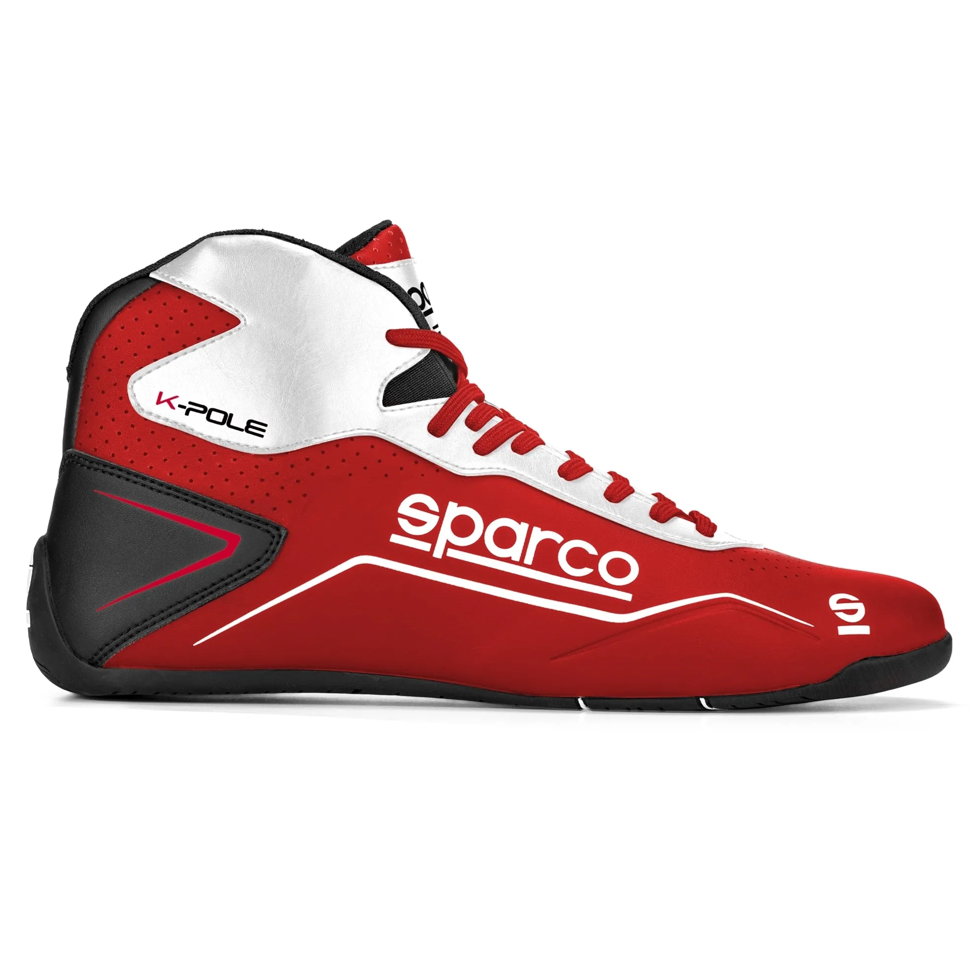 SPARCO K-Pole Karting Shoes - White / Orange / Blue / Yellow / Black / Red